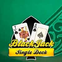 Single deck Blackjack